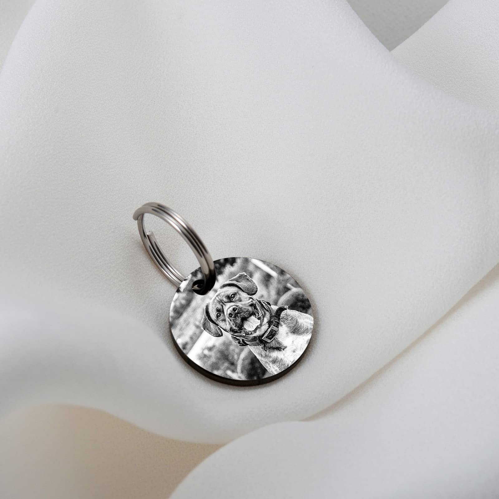 Amazon.com: Personalized Dog Tags, YEHANTI Custom Dog Photo Tags